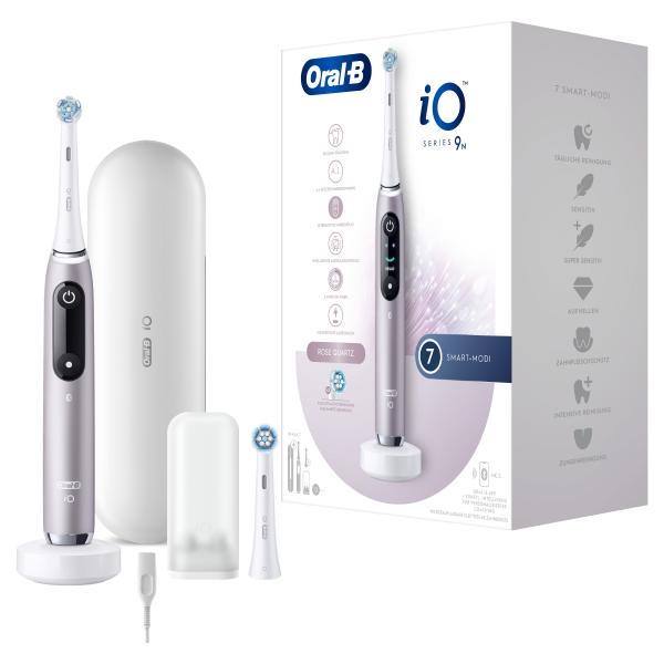 Oral-B iO Series 9n Adulto Spazzolino rotante-oscillante Rosa - EUROBABYLON