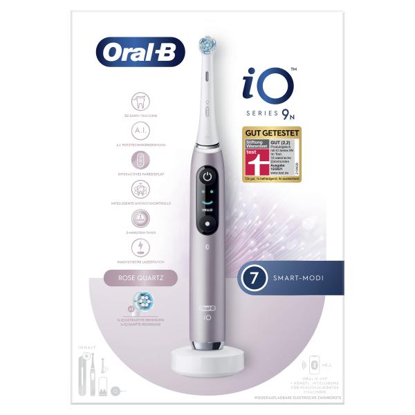 Oral-B iO Series 9n Adulto Spazzolino rotante-oscillante Rosa - EUROBABYLON