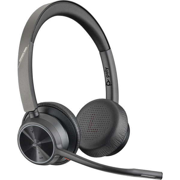 POLY Cuffie Voyager 4320 USB-A certificate per Microsoft Teams + dongle BT700 - EUROBABYLON