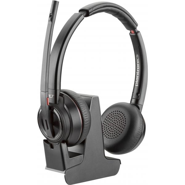 POLY Savi 8220 Auricolare Con cavo e senza cavo A Padiglione Ufficio Bluetooth Nero - EUROBABYLON