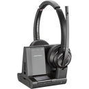 POLY Savi 8220 Auricolare Con cavo e senza cavo A Padiglione Ufficio Bluetooth Nero - EUROBABYLON