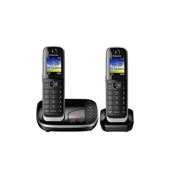 Panasonic KX-TGJ322 Telefono DECT Nero Identificatore di chiamata - EUROBABYLON