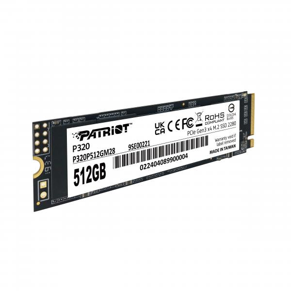 Patriot Memory P320 512 GB M.2 PCI Express 3.0 NVMe - EUROBABYLON