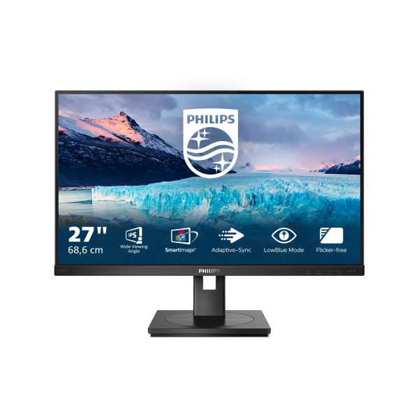 Philips 272S1M/00 Monitor PC 68,6 cm (27") 1920 x 1080 Pixel Full HD LCD Nero - EUROBABYLON