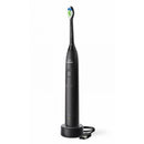 Philips 5300 series Sonicare spazzolino elettrico sonico con base di ricarica, 2 livelli intensità, sensore di pressione colore nero HX7101/01 - EUROBABYLON