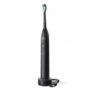 Philips 5300 series Sonicare spazzolino elettrico sonico con base di ricarica, 2 livelli intensità, sensore di pressione colore nero HX7101/01 - EUROBABYLON