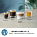 Philips 800 series EP0824/00 Macchina caffè automatica, 3 bevande, montalatte, 1.8 L, macine in ceramica - EUROBABYLON
