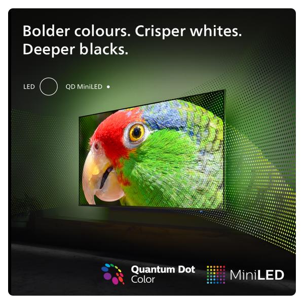 Philips 85PML9009/12 TV 2,16 m (85") 4K Ultra HD Smart TV Wi-Fi Nero 1000 cd/m - EUROBABYLON