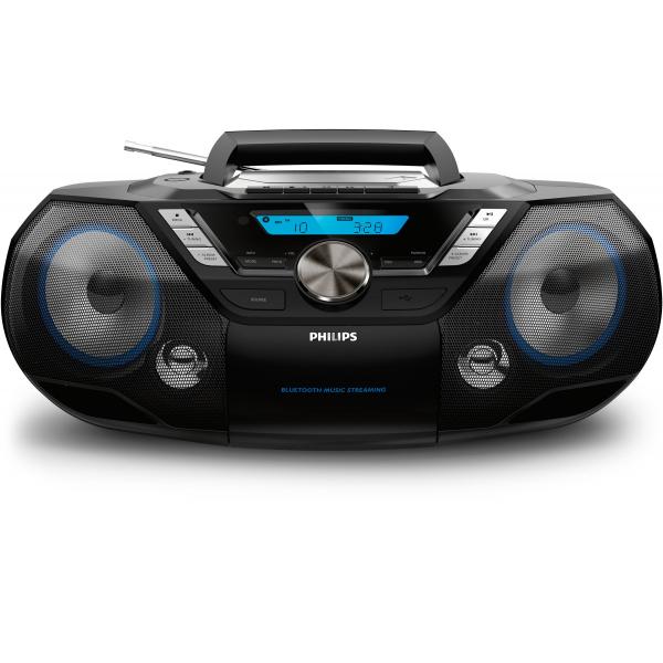 Philips AZB798T/12 impianto stereo portatile Analogico e digitale 12 W DAB, DAB+, FM Nero Riproduzione MP3 - EUROBABYLON