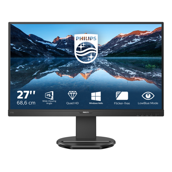 Philips B Line 276B9/00 LED display 68,6 cm (27") 2560 x 1440 Pixel Quad HD Nero - EUROBABYLON