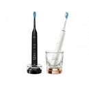 Philips DiamondClean 9000 Sonicare Spazzolini Elettrici Sonici con App, confezione da 1 Spazzolino Bianco e 1 Spazzolino Nero HX9914/57 - EUROBABYLON