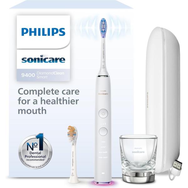 Philips DiamondClean Smart 9400 HX9917/88 Spazzolino elettrico sonico con app - EUROBABYLON
