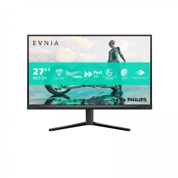 Philips Evnia 27M2N3500NL/00 LED display 68,6 cm (27") 2560 x 1440 Pixel Quad HD LCD Grigio - EUROBABYLON