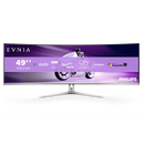 Philips Evnia 8000 49M2C8900/00 Monitor PC 124,2 cm (48.9") 5120 x 1440 Pixel Dual QHD QD-OLED Bianco - EUROBABYLON