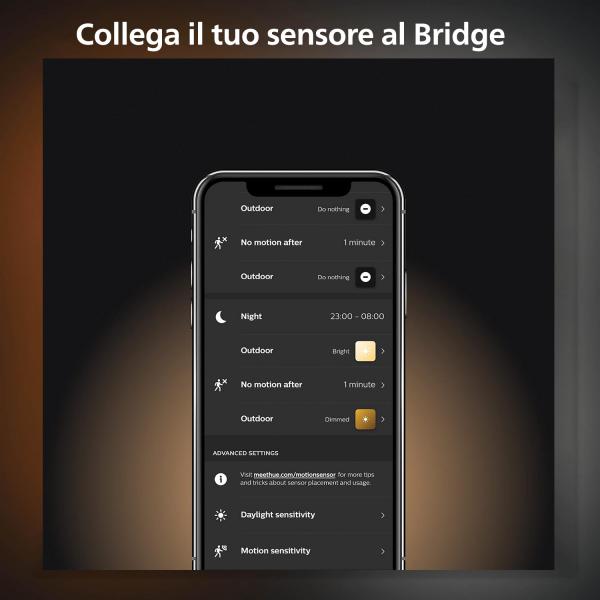 Philips Hue Sensore di Movimento per Esterni - EUROBABYLON