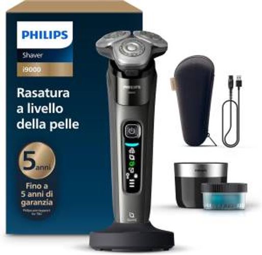 Philips Rasoio Elettrico Shaver i9000 SkinIQ 3 Lame Wet&Dry - EUROBABYLON