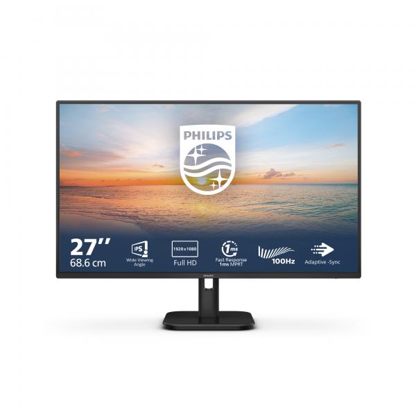 Philips Serie 1000 27E1N1100A/00 LED display 68,6 cm (27") 1920 x 1080 Pixel Full HD LCD Nero - EUROBABYLON