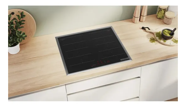 Piano Cottura Bosch Serie 6 | Induzione 60cm | 4 Fuochi Nero - EUROBABYLON