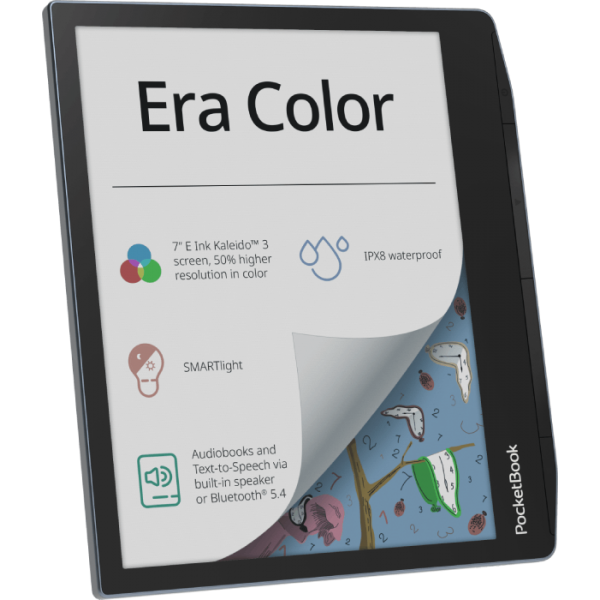 PocketBook Era Color lettore e-book Touch screen 32 GB Wi-Fi Nero, Azzurro - EUROBABYLON