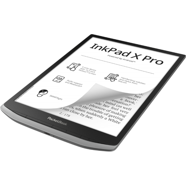 PocketBook InkPad X Pro lettore e-book Touch screen 32 GB Wi-Fi Grigio - EUROBABYLON