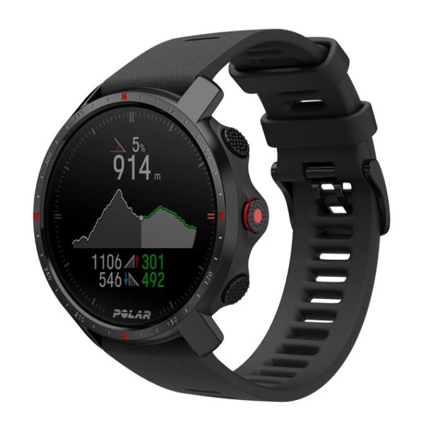 Polar Grit X Pro Titan 3,05 cm (1.2") MIP 47 mm Digitale 240 x 240 Pixel Touch screen Nero GPS (satellitare) - EUROBABYLON