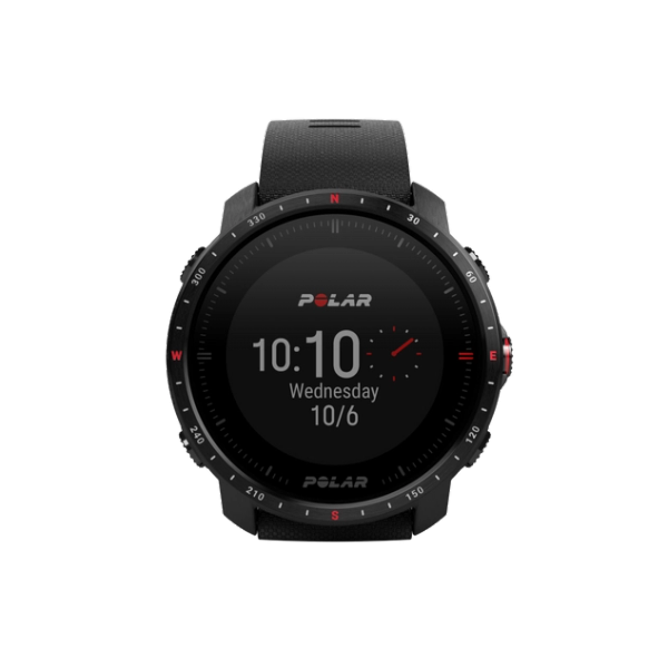 Polar Grit X Pro Titan 3,05 cm (1.2") MIP 47 mm Digitale 240 x 240 Pixel Touch screen Nero GPS (satellitare) - EUROBABYLON