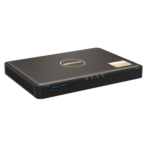 QNAP TBS-464 NAS Desktop Collegamento ethernet LAN Nero N5105 - EUROBABYLON