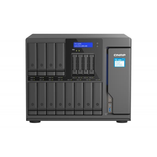 QNAP TS-1655 NAS Tower Collegamento ethernet LAN Nero C5125 - EUROBABYLON