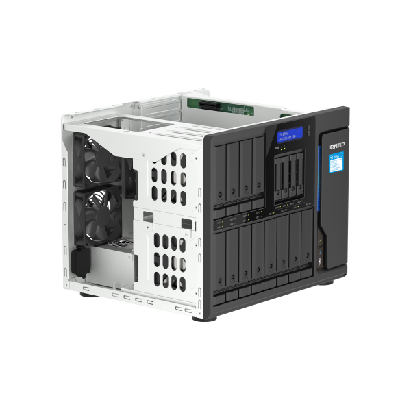 QNAP TS-1655 NAS Tower Collegamento ethernet LAN Nero C5125 - EUROBABYLON