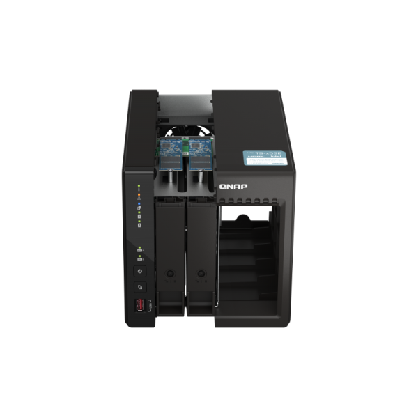QNAP TS-253E NAS Tower Collegamento ethernet LAN Nero J6412 - EUROBABYLON