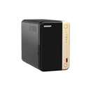 QNAP TS-264 NAS Tower Intel Celeron N5095 8 GB 0 TB QNAP QTS Nero, Oro - EUROBABYLON