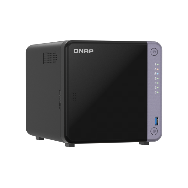 QNAP TS-432X-4G server NAS e di archiviazione Tower Alpine Alpine AL-524 4 GB DDR4 QNAP QTS Nero - EUROBABYLON