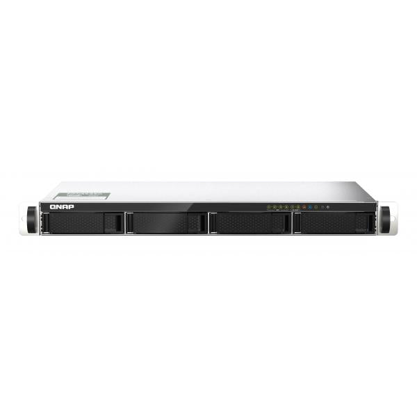 QNAP TS-435XEU NAS Rack (1U) Marvell CN9131 4 GB DDR4 0 TB QNAP QTS Nero, Grigio - EUROBABYLON