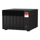 QNAP TS-673A NAS Tower Ryzen Embedded V1500B 8 GB DDR4 0 TB QNAP Turbo System Nero - EUROBABYLON