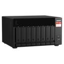QNAP TS-873A NAS Tower Ryzen Embedded V1500B 8 GB DDR4 0 TB QNAP Turbo System Nero - EUROBABYLON