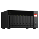 QNAP TS-873A NAS Tower Ryzen Embedded V1500B 8 GB DDR4 0 TB QNAP Turbo System Nero - EUROBABYLON
