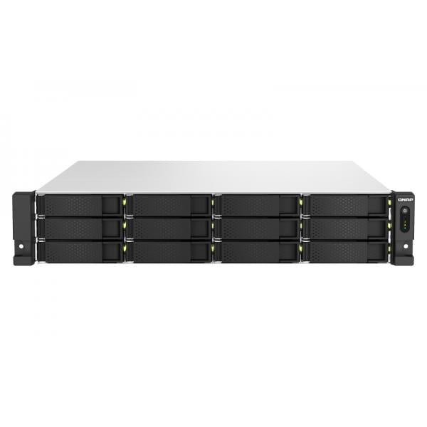 QNAP TS-H1887XU-RP NAS Armadio (2U) Collegamento ethernet LAN Nero, Bianco E-2336 - EUROBABYLON