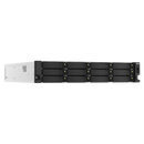 QNAP TS-H1887XU-RP NAS Armadio (2U) Collegamento ethernet LAN Nero, Bianco E-2336 - EUROBABYLON