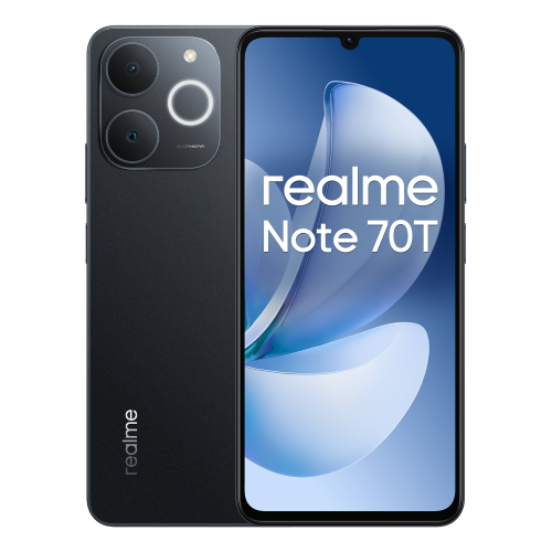 REALME NOTE 70T 4+128GB DUOS OBSIDIAN BLACK - EUROBABYLON