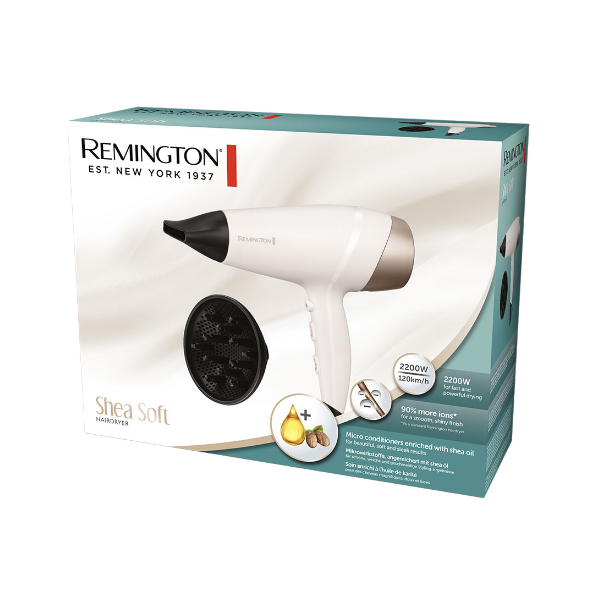 Remington D4740 asciuga capelli 2200 W Beige, Nero - EUROBABYLON