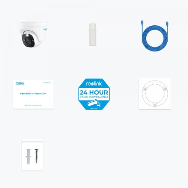 Reolink P334 Cupola Telecamera di sicurezza IP Interno e esterno 3840 x 2160 Pixel Soffitto - EUROBABYLON