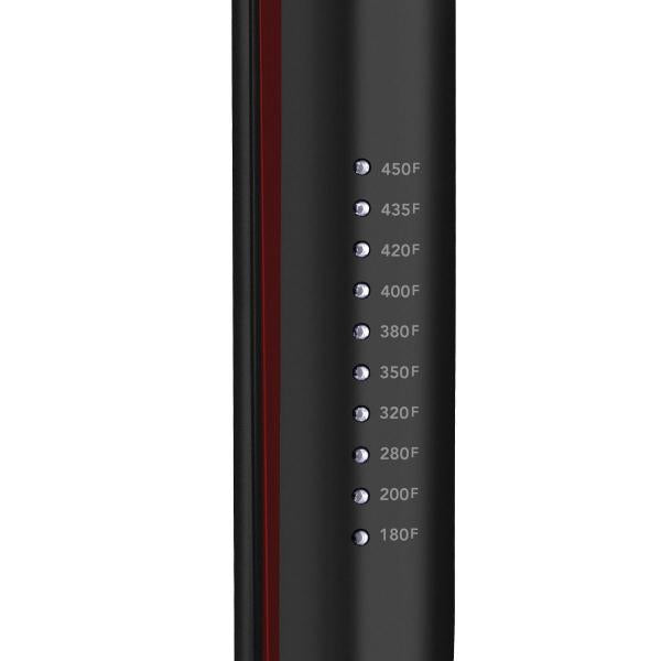 Revlon RVST2211PE messa in piega Piastra per capelli Caldo Nero, Rosso 1,8 m - EUROBABYLON