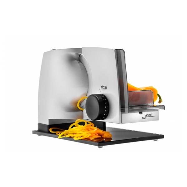 Ritter Sono 1 affettatrice Elettrico 65 W Nero, Acciaio inox Metallo - EUROBABYLON