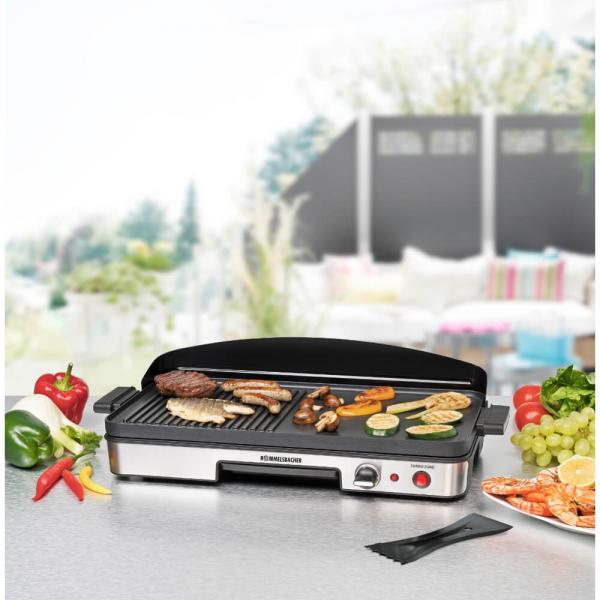 Rommelsbacher BBQ 2003 Libera installazione 1900 W Nero, Argento - EUROBABYLON