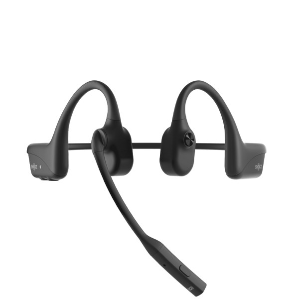 SHOKZ OpenComm2 UC 2025 Upgrade Auricolare Wireless A clip Ufficio Bluetooth Nero - EUROBABYLON