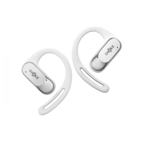 SHOKZ OpenFit Air, weiss Auricolare Wireless A clip Chiamate/Musica/Sport/Tutti i giorni Bluetooth Bianco - EUROBABYLON