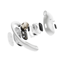 SHOKZ OpenFit Air, weiss Auricolare Wireless A clip Chiamate/Musica/Sport/Tutti i giorni Bluetooth Bianco - EUROBABYLON