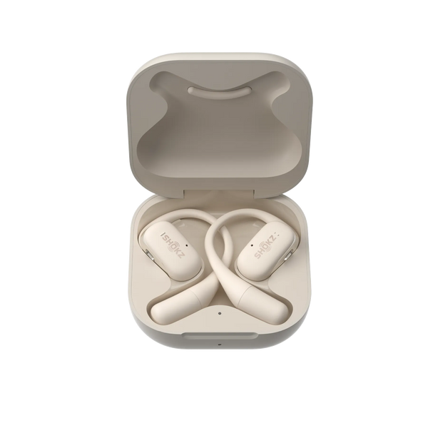 SHOKZ OpenFit Cuffie Wireless A clip Chiamate/Musica/Sport/Tutti i giorni Bluetooth Bianco - EUROBABYLON