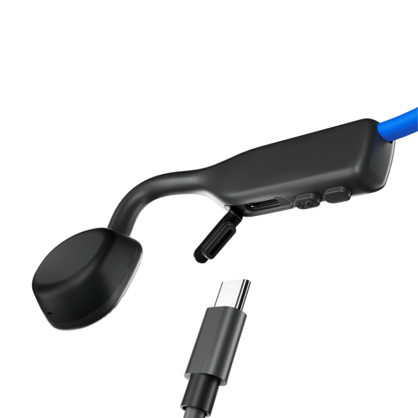 SHOKZ OpenMove Cuffie Wireless A clip Musica e Chiamate USB tipo-C Bluetooth Blu - EUROBABYLON