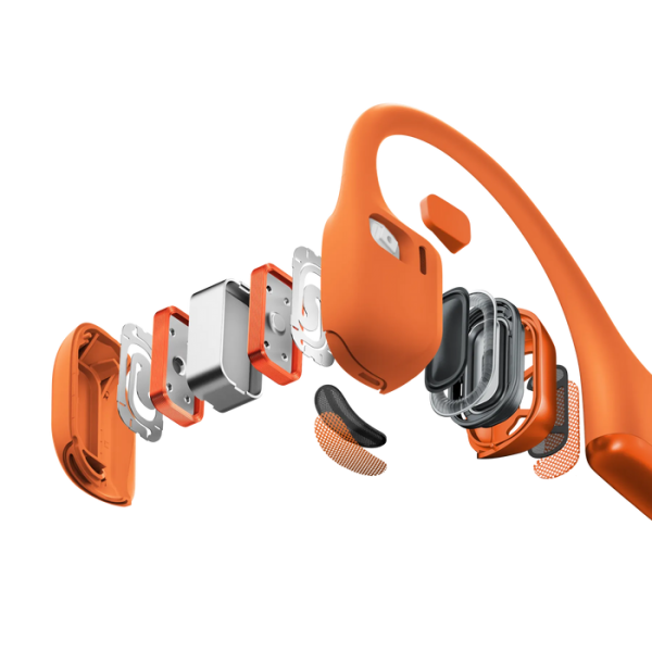 SHOKZ OpenRun Pro 2 Auricolare Wireless A clip Sport Bluetooth Arancione - EUROBABYLON